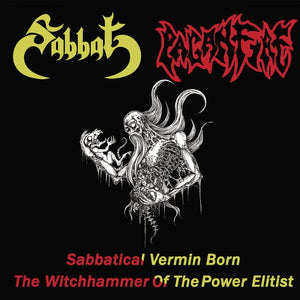 Sabbat / Paganfire ‎– Sabbatical Vermin Born - The Witchhammer Of The Power Elitist (CD)