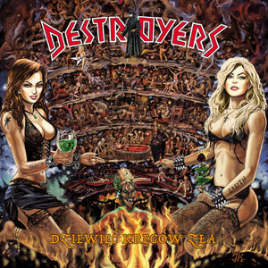Destroyers ‎– Dziewięć Kręgów Zła (CD)
